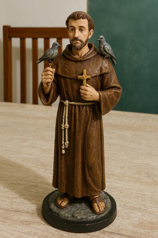 Saint Francis of Assisi – 3D Printable Statue