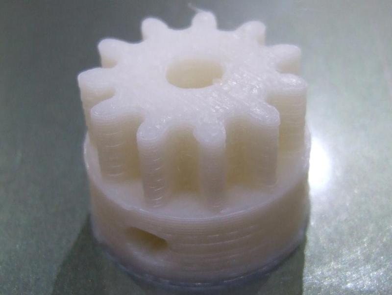 Gear with setscrew for Wade's extruder