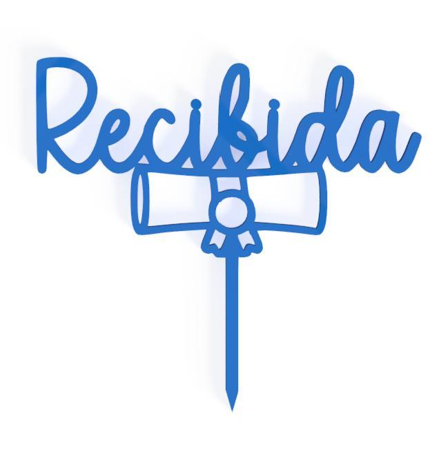 RECIBIDA 2 CAKE TOPPER