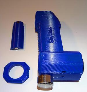 Airsoft M4 HPA Grip for Wolverine Storm Cat 5 regulator  (5° version)