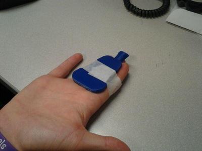 Splint for injured finger (research only)