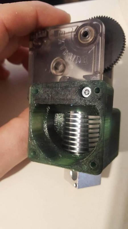 Titan 40mm Fan E3D V6 Stabilization mount for firev corexy