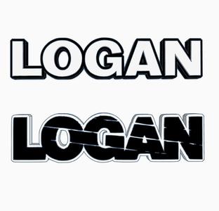 2x LOGAN Logo Display by MANIACMANCAVE3D
