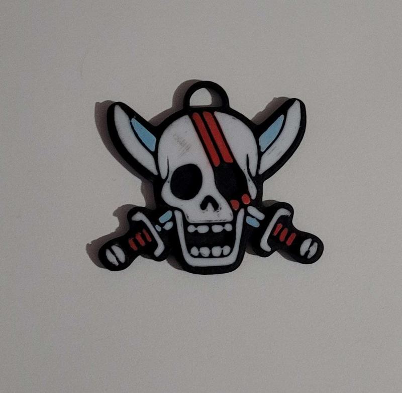 Red Hair Pirates Keychain (One Piece)