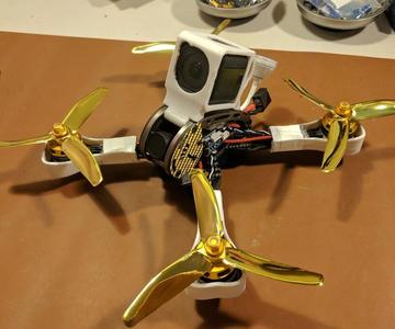 GEPRC GEP-LX5 Leopard GoPro Session AND Runcam 3 mount (Works with LX4 LX6 LXS)