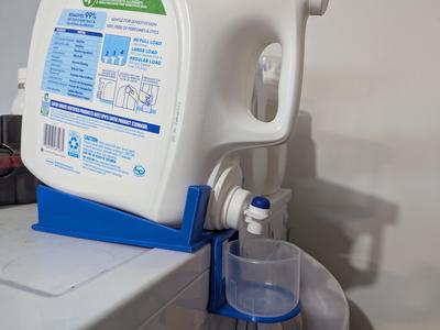 All Laundry Detergent Stand and Cup Holder