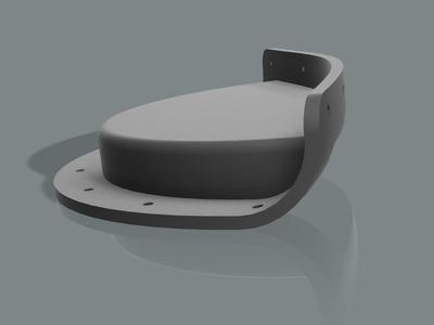 Delorean Fuel Tank Extended Cover