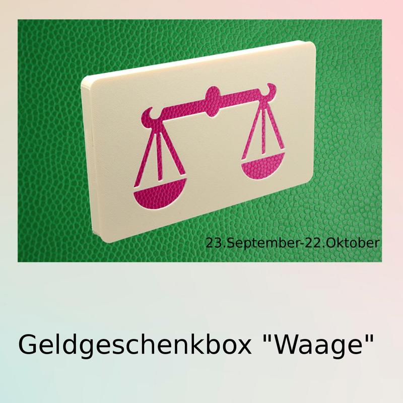 Gift box zodiac Libra