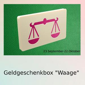 Gift box zodiac Libra