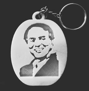 Carl Sagan keychain