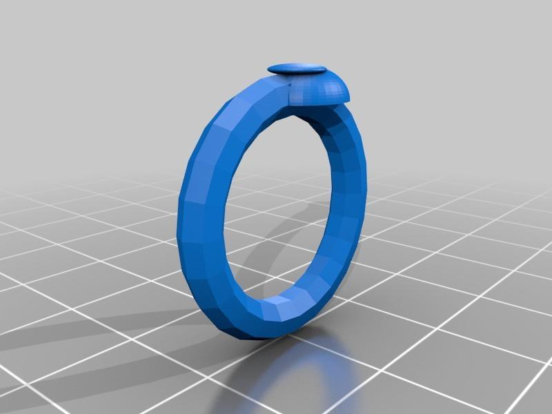A Simplistic Moon Ring