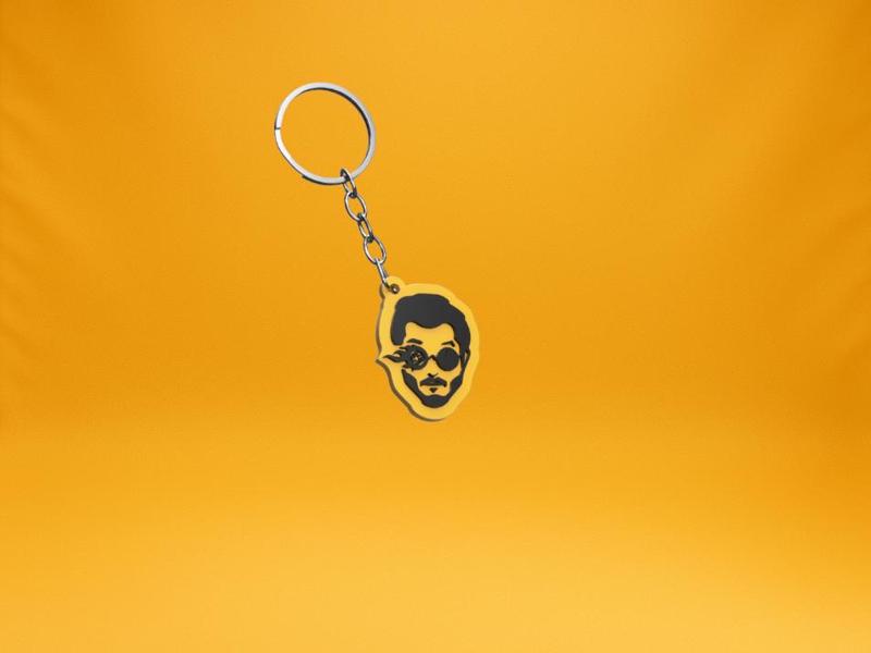 Saleh oPiilZ’s logo Keychain