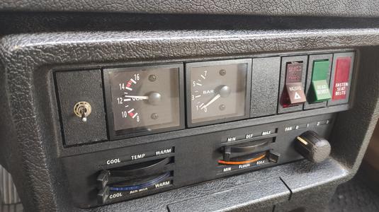Square Gauge Pods for Volvo 240 Dash
