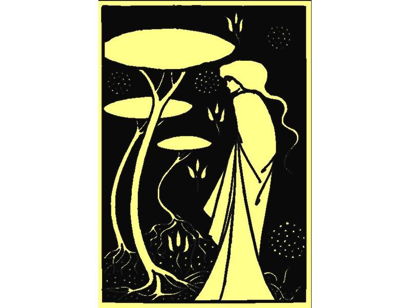 Beardsley Woodcut