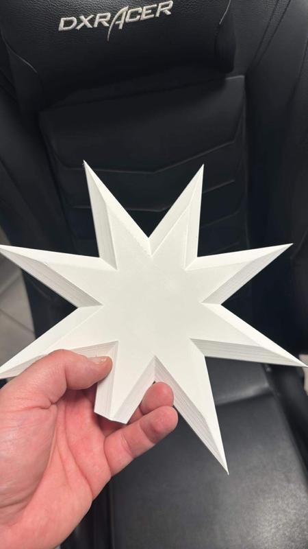 Christmas tree star