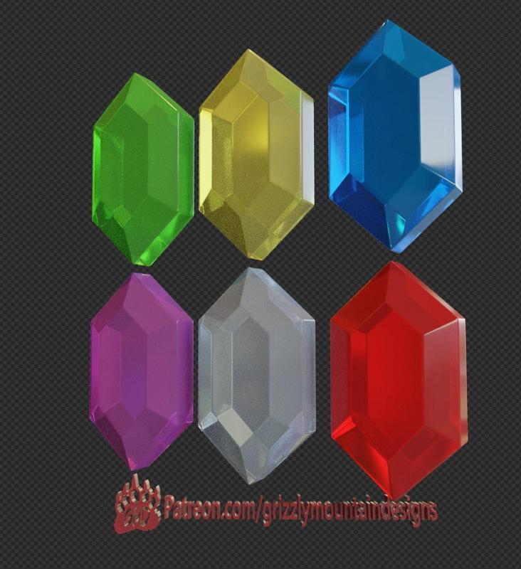 Rupee from Zelda Video games