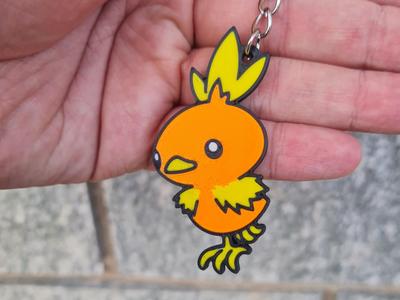 Torchic Keychain