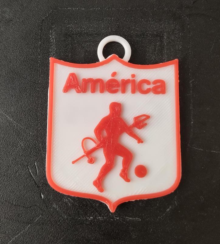 America de Cali keychain