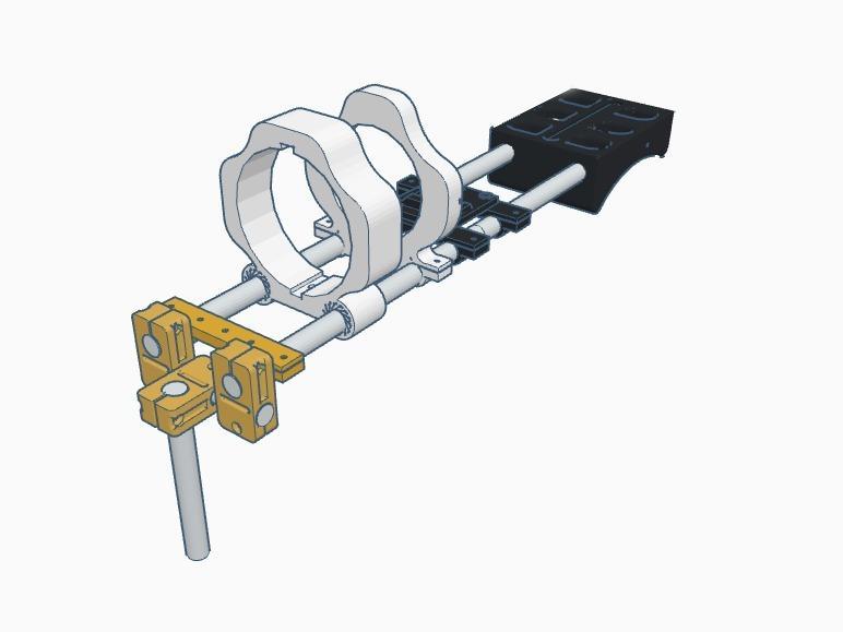 Anamorphic lens holder (35-NAP2-3M)
