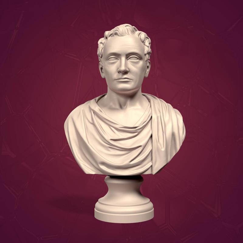 Unknown Carthaginian - Roman - Greek Man Bust -- Magistrate - Emperor