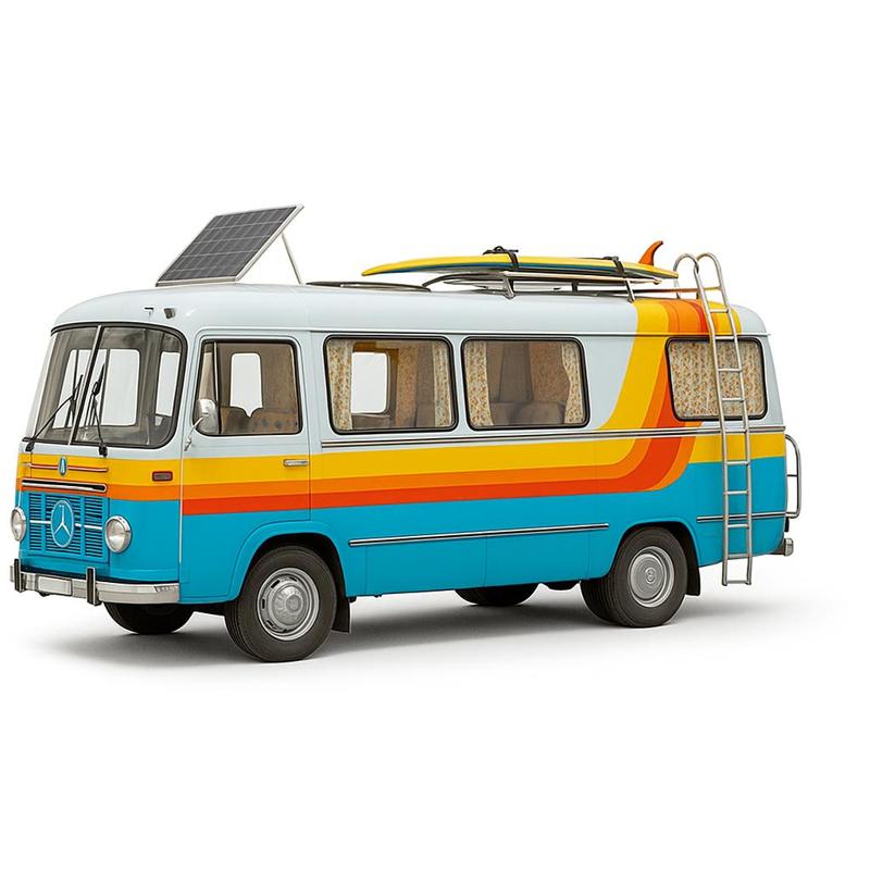 MOTORHOME MERCEDES BENZ VINTAGE CAMPER