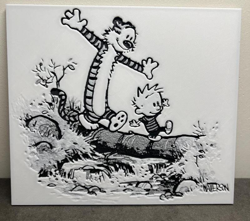 Hueforge - Calvin and Hobbes