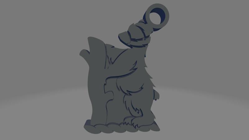 Warwickshire Keychain