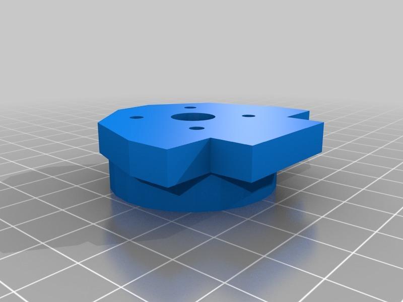 RADJET MOTOR MOUNT + Arm reinforcing for 35-36 PROPDRIVE