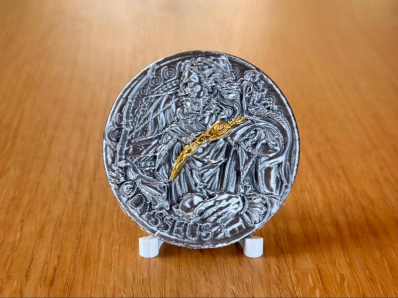 2024 Odysseus - 2oz Silver Coin Replica
