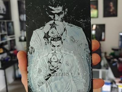 Christiano Ronaldo Hueforge Real Madrid GOAT CR7