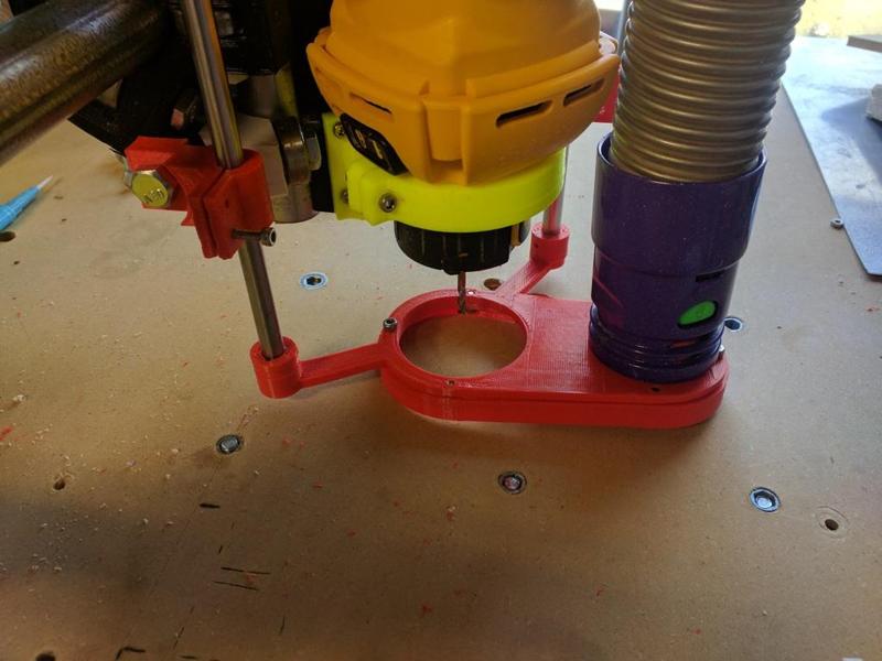 MPCNC Dust Shoe / Accessory Mod