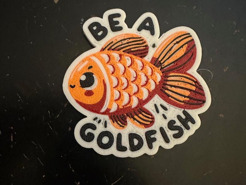 Ted Lasso - Be A Goldfish Magnet