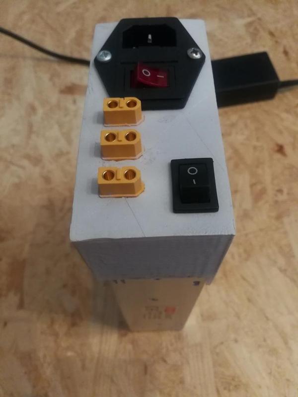 20A Power Supply Cover with XT60 connectors