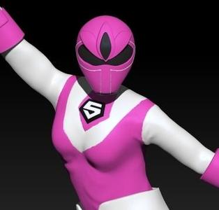 MASKMAN (pink) 3d model