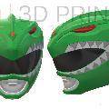 Power Rangers Green Ranger helmet MMPR