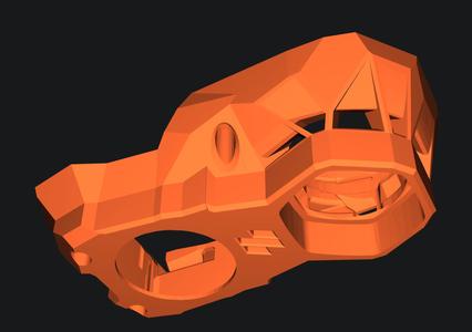 Stealthburner body Knomi screen 4020 fan