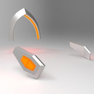 Briggite hair clips and thingie