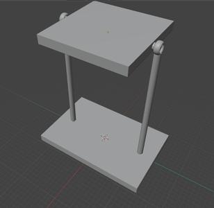 rotating photo support