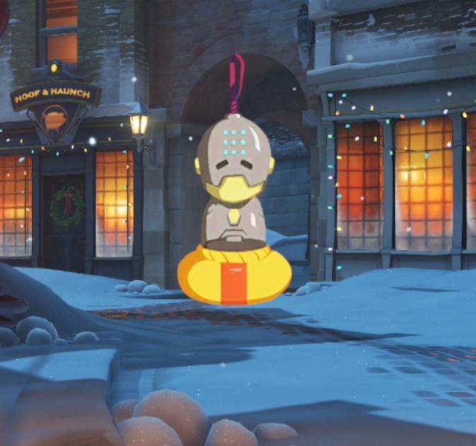 Zenyatta Christmas Ornament
