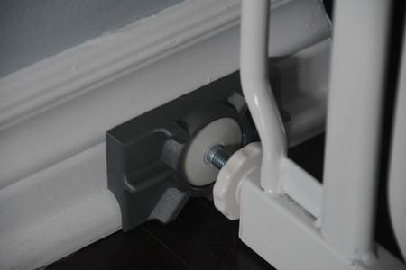Baby or Pet Gate Baseboard Bracket