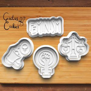 Feminism Cookie Cutter set 0654