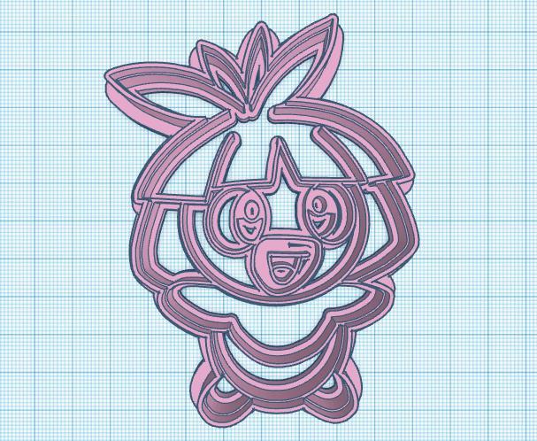 Pokemon: Smoochum Cookie Cutter