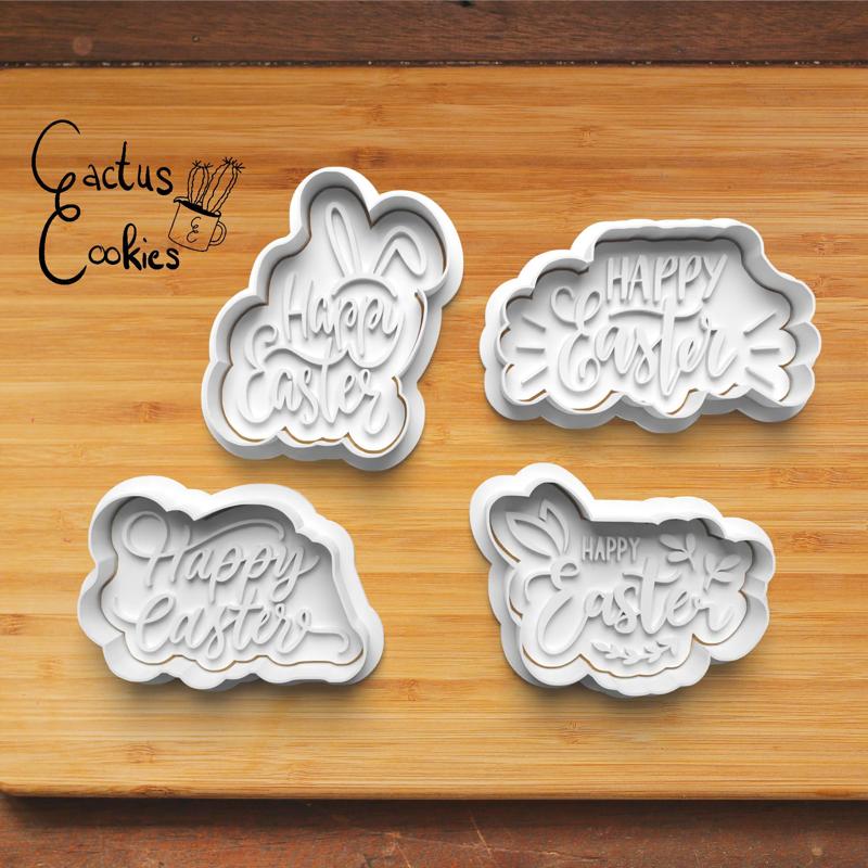 Happy Easter Cookie Cutter set 0291