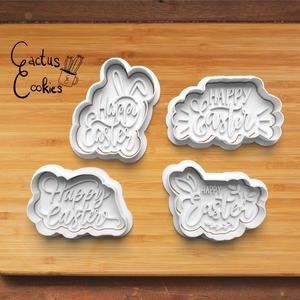 Happy Easter Cookie Cutter set 0291
