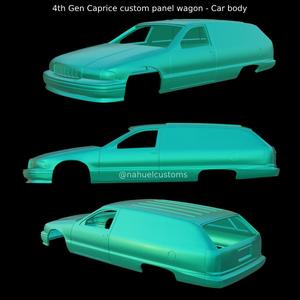 4th Gen Caprice custom panel wagon - Car body