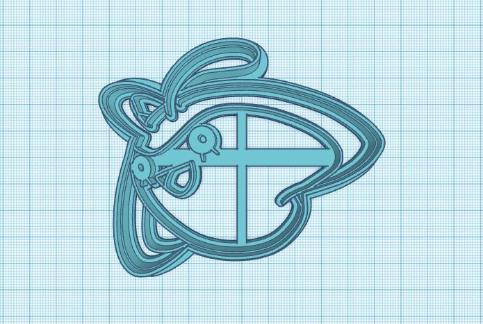 Pokemon: Mantyke Cookie Cutter