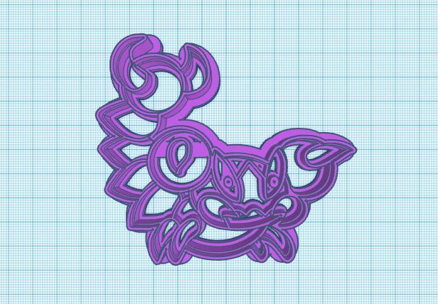 Pokemon: Skorupi Cookie Cutter