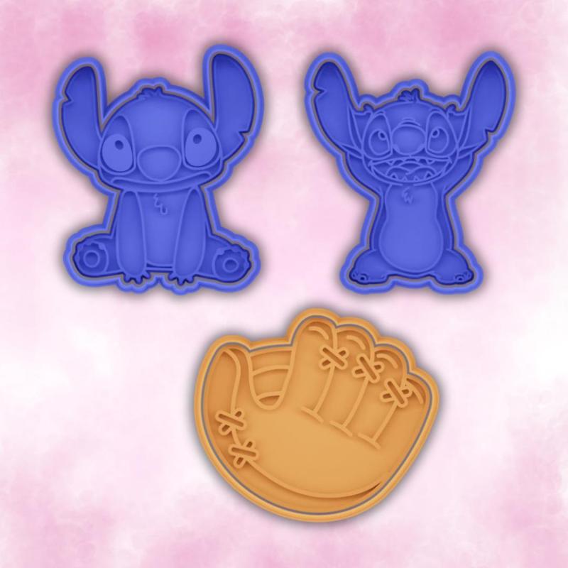 COOKIE CUTTER stitch set of 3