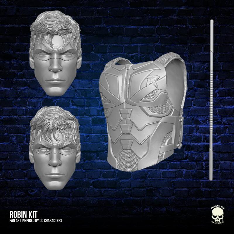 Robin Fan Art Kit 3D printable File For Action Figures