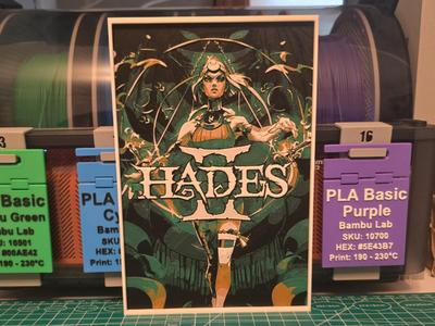 Hades II Game Poster - Hueforge Art
